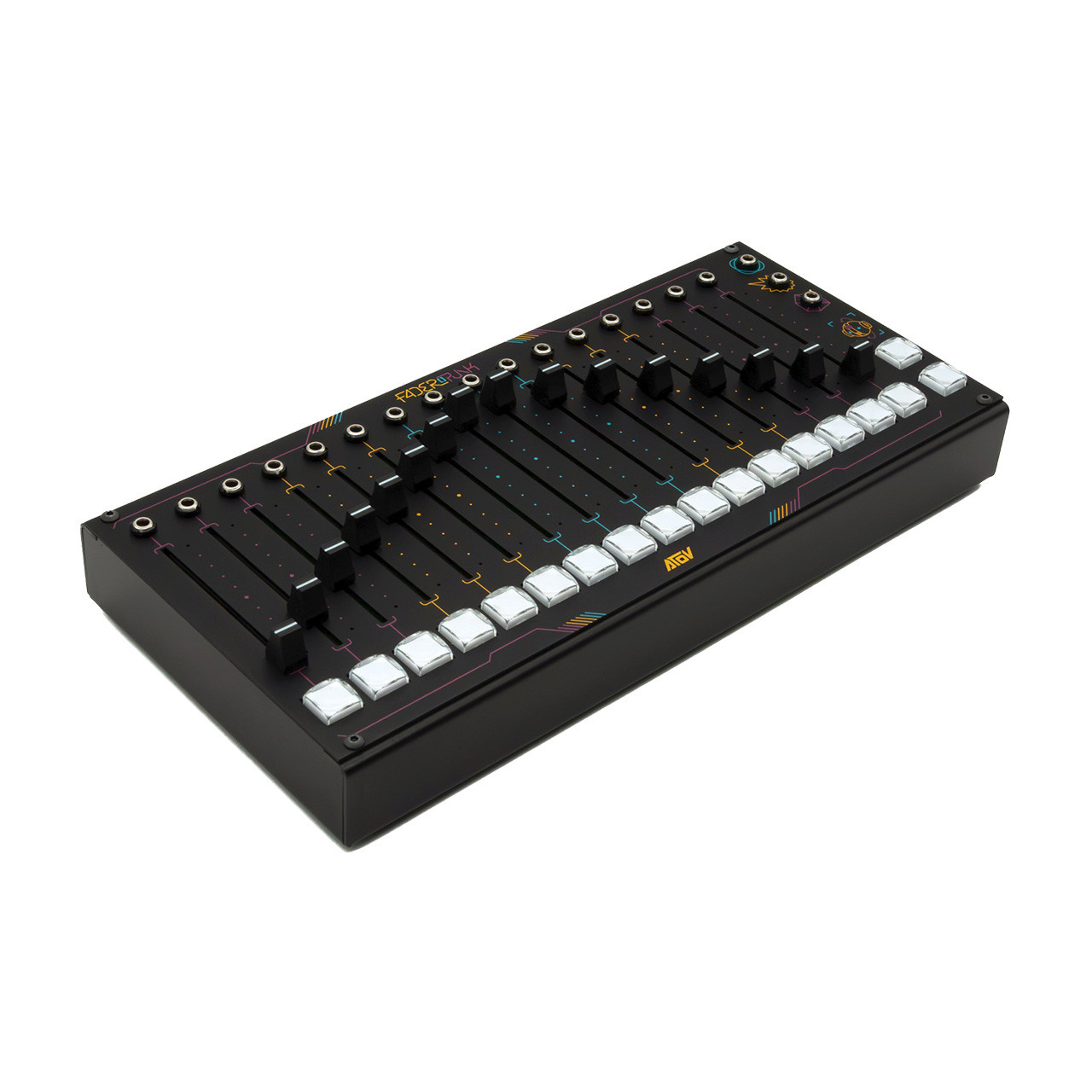 AtoV Faderpunk Customizable MIDI/CV Controller & Modulator