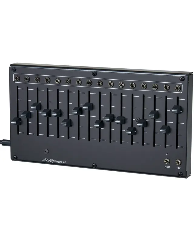 AtoV Project 16n Faderbank MIDI & CV Controller (Black)