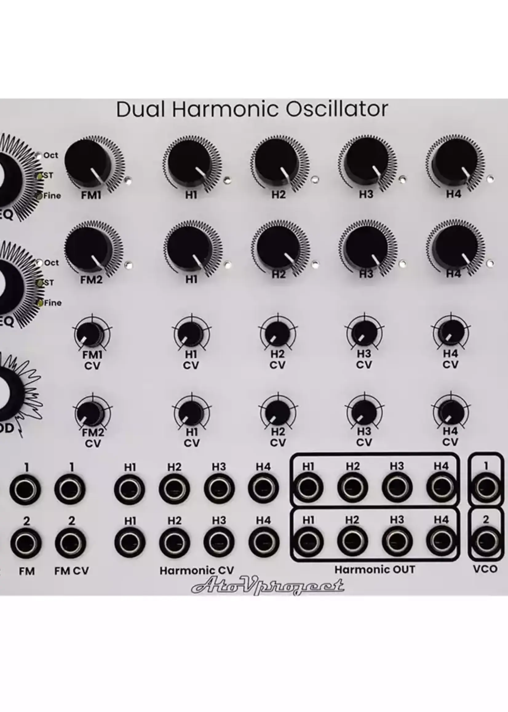 AtoV Project Dual Harmonic Oscillator (Silver)