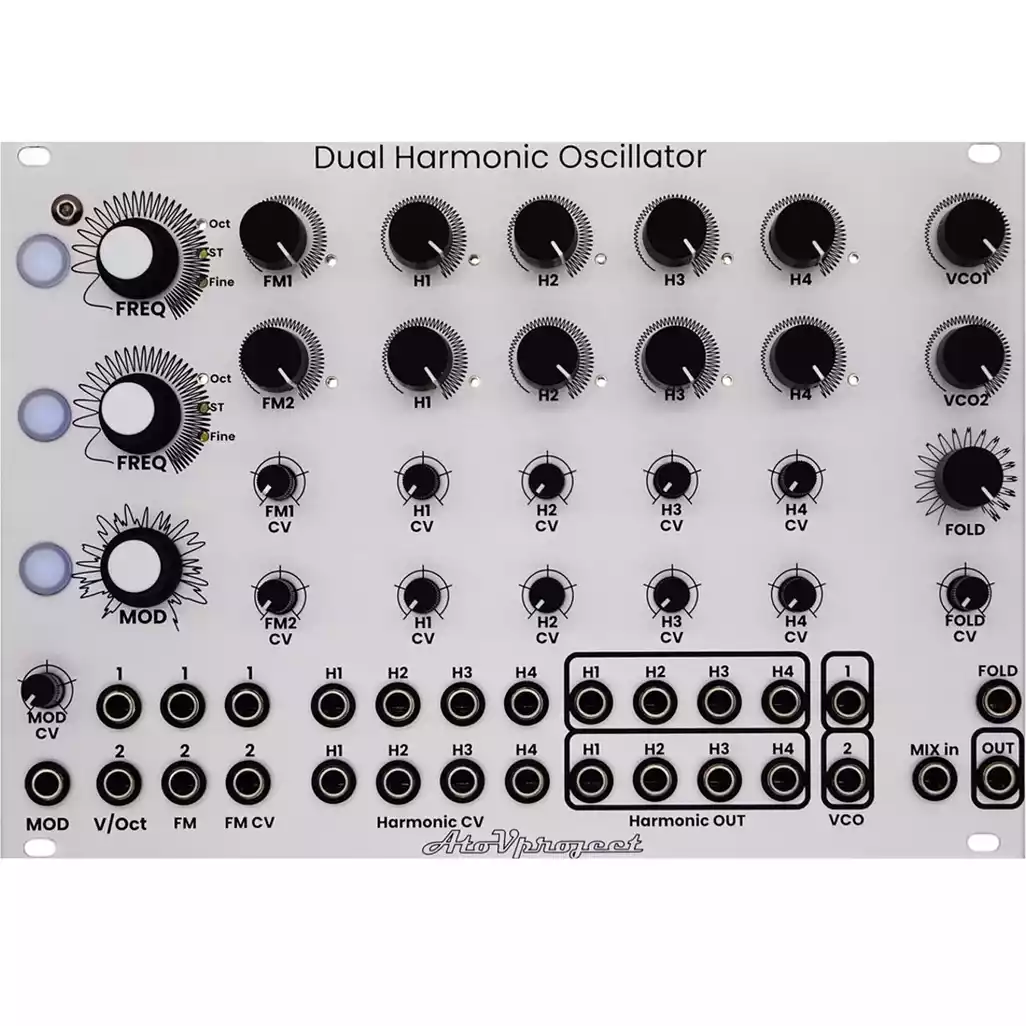 AtoV Project Dual Harmonic Oscillator (Silver)