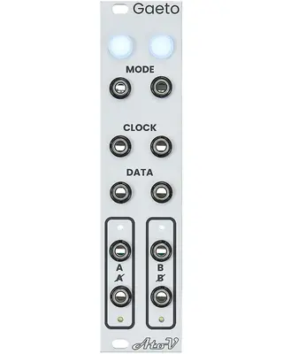 AtoV Project Gaeto Eurorack Clocked Logic Module (Silver)