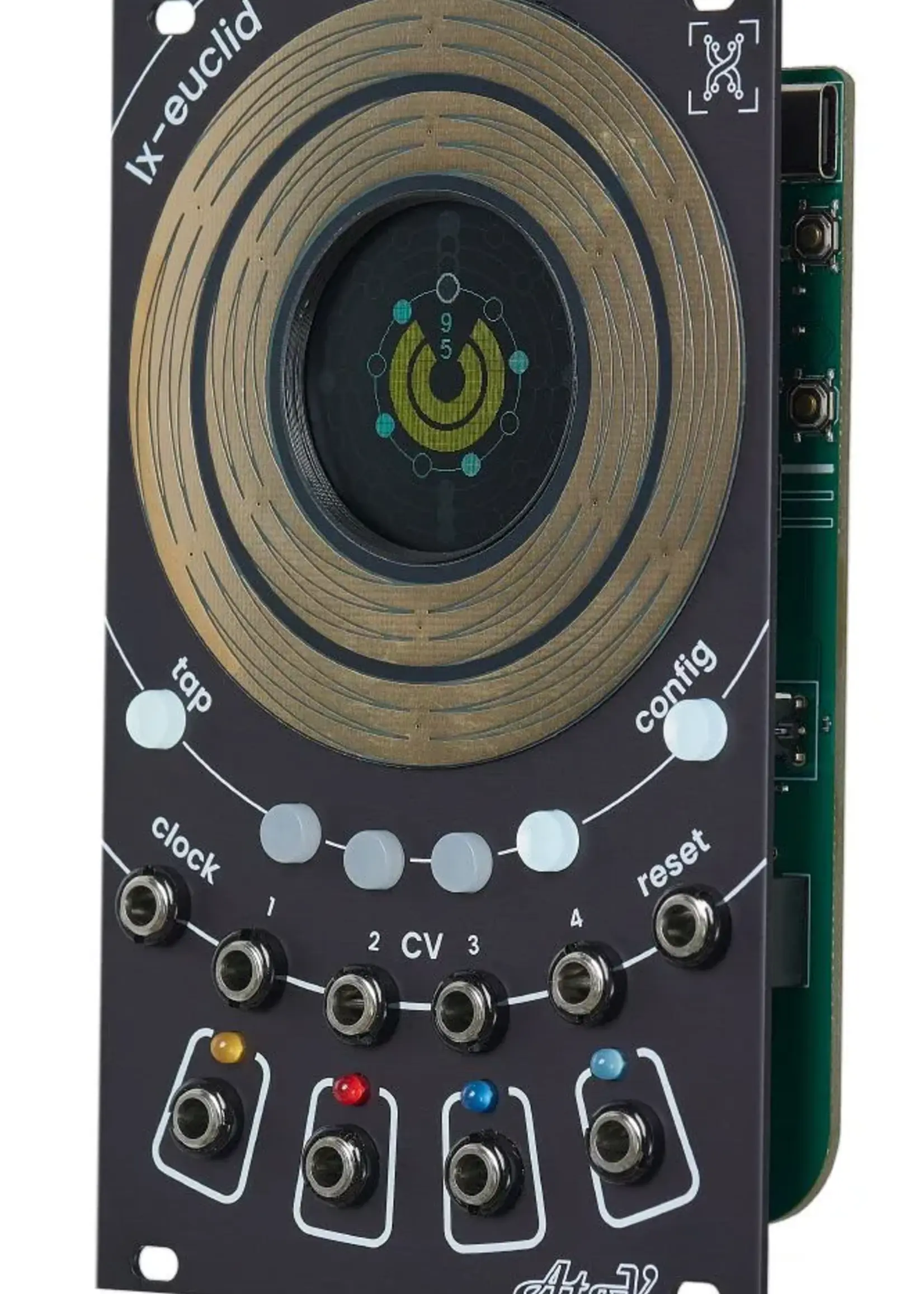 AtoV lx-euclid euclidean sequencer