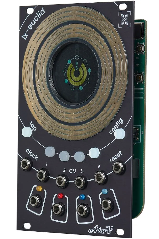AtoV lx-euclid euclidean sequencer