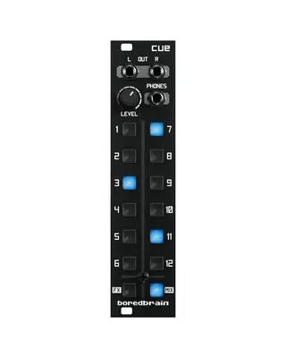 Boredbrain Music Cue Eurorack PFL Monitor Expander Module (Xcelon)