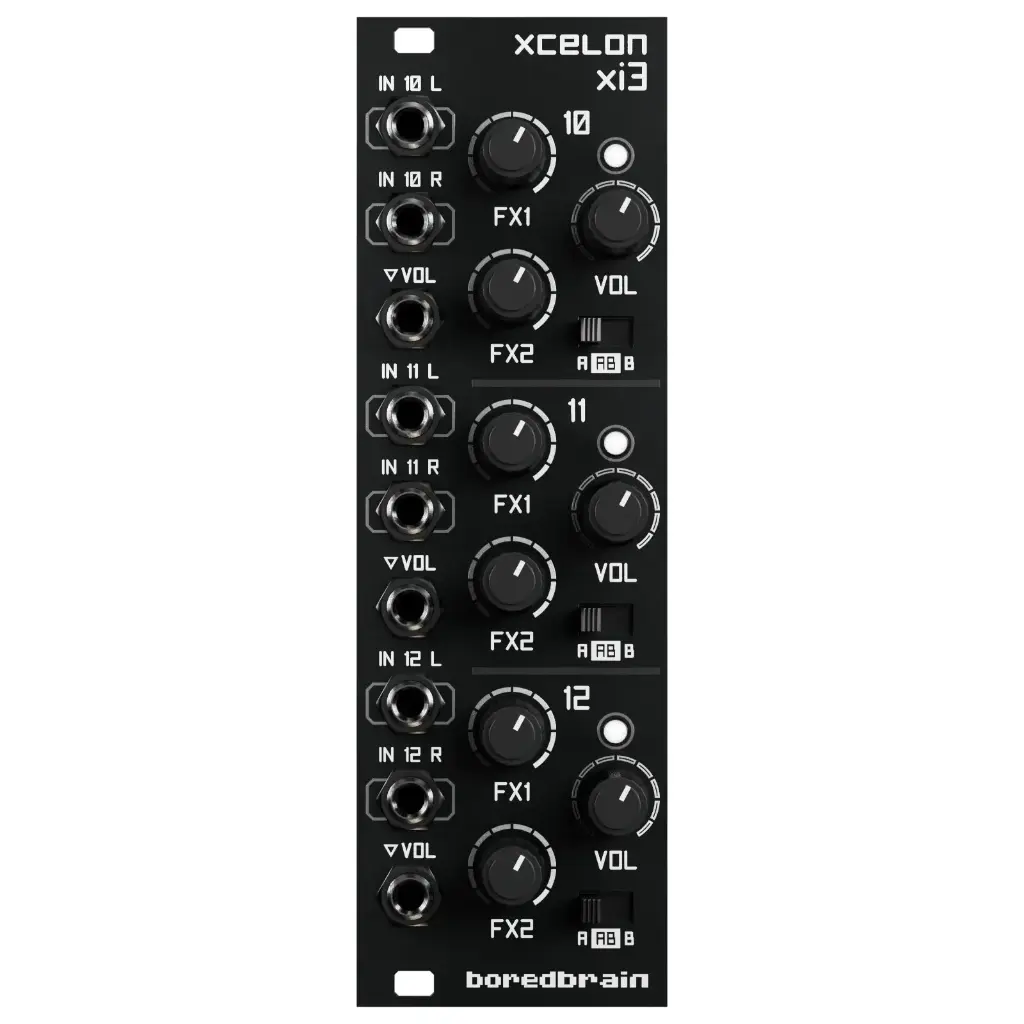 Boredbrain Music Xi3 Eurorack 3-Channel Mix Expander Module (Xcelon)