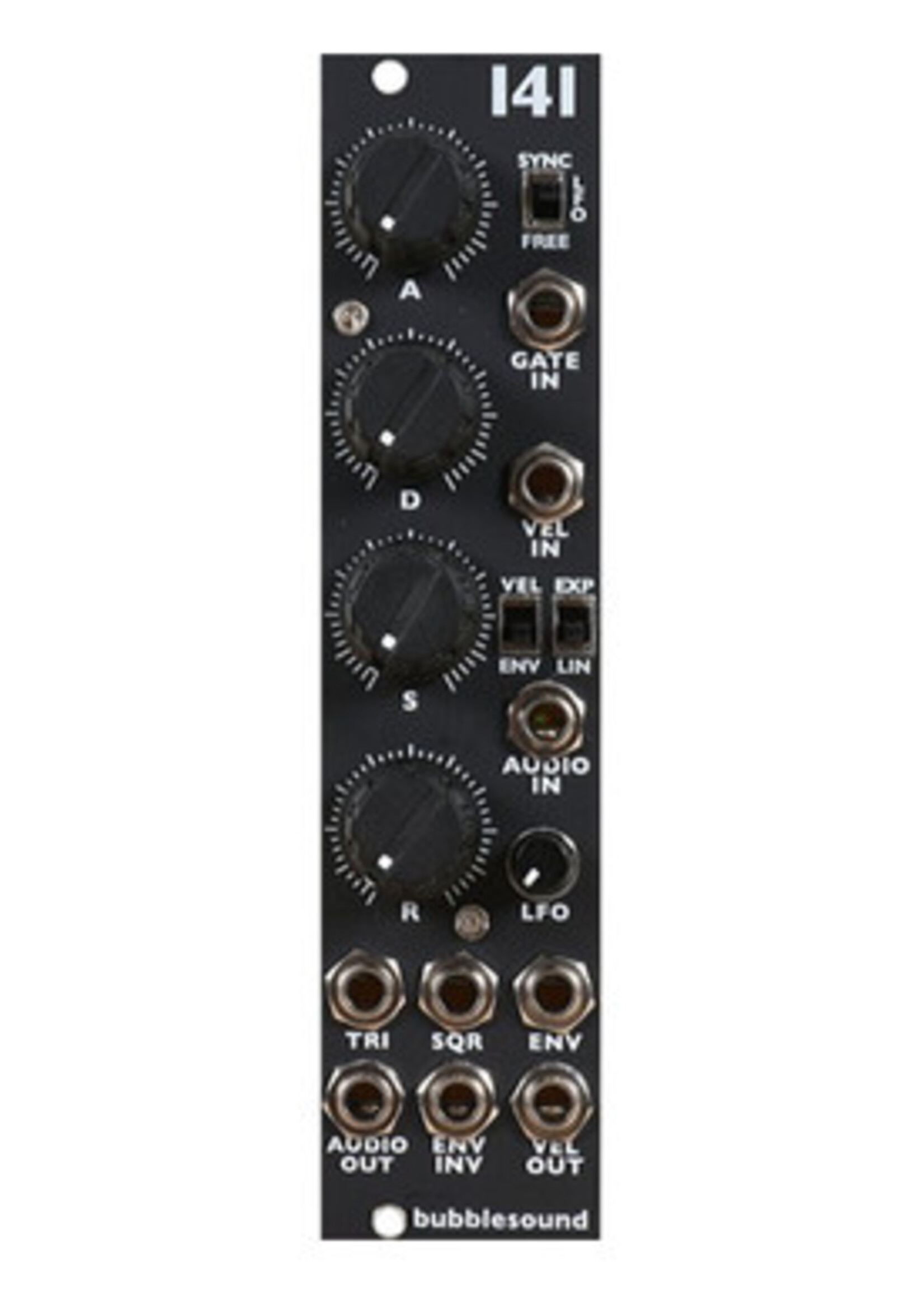 Bubblesound  141 Eurorack Looping EG & VCA Module