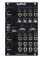 Bubblesound Dual SeM20 Eurorack Filter Module (Black)