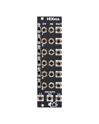 Bubblesound HEXvca Eurorack Module (Black)
