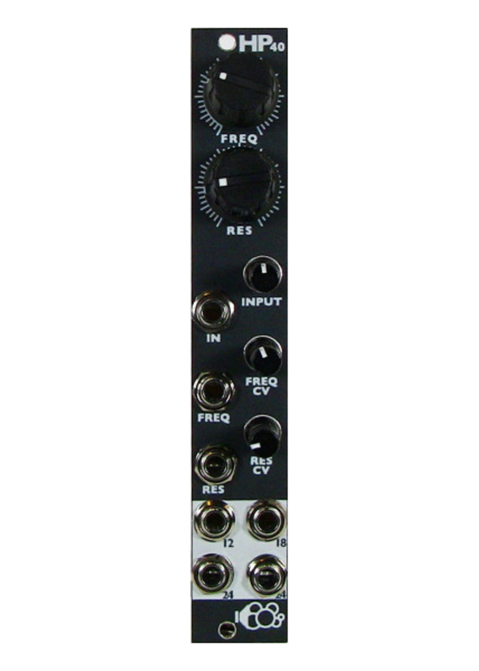 Bubblesound HP40 Eurorack Filter Module (Black)