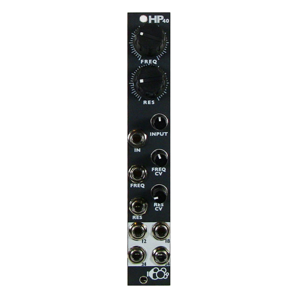 Bubblesound  HP40 Eurorack Filter Module (Black)