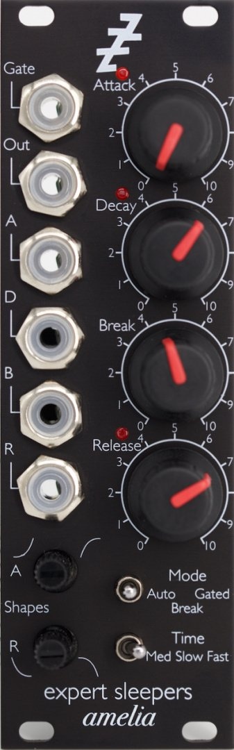 Expert Sleepers Amelia Eurorack Function Generator (ADBR) Module