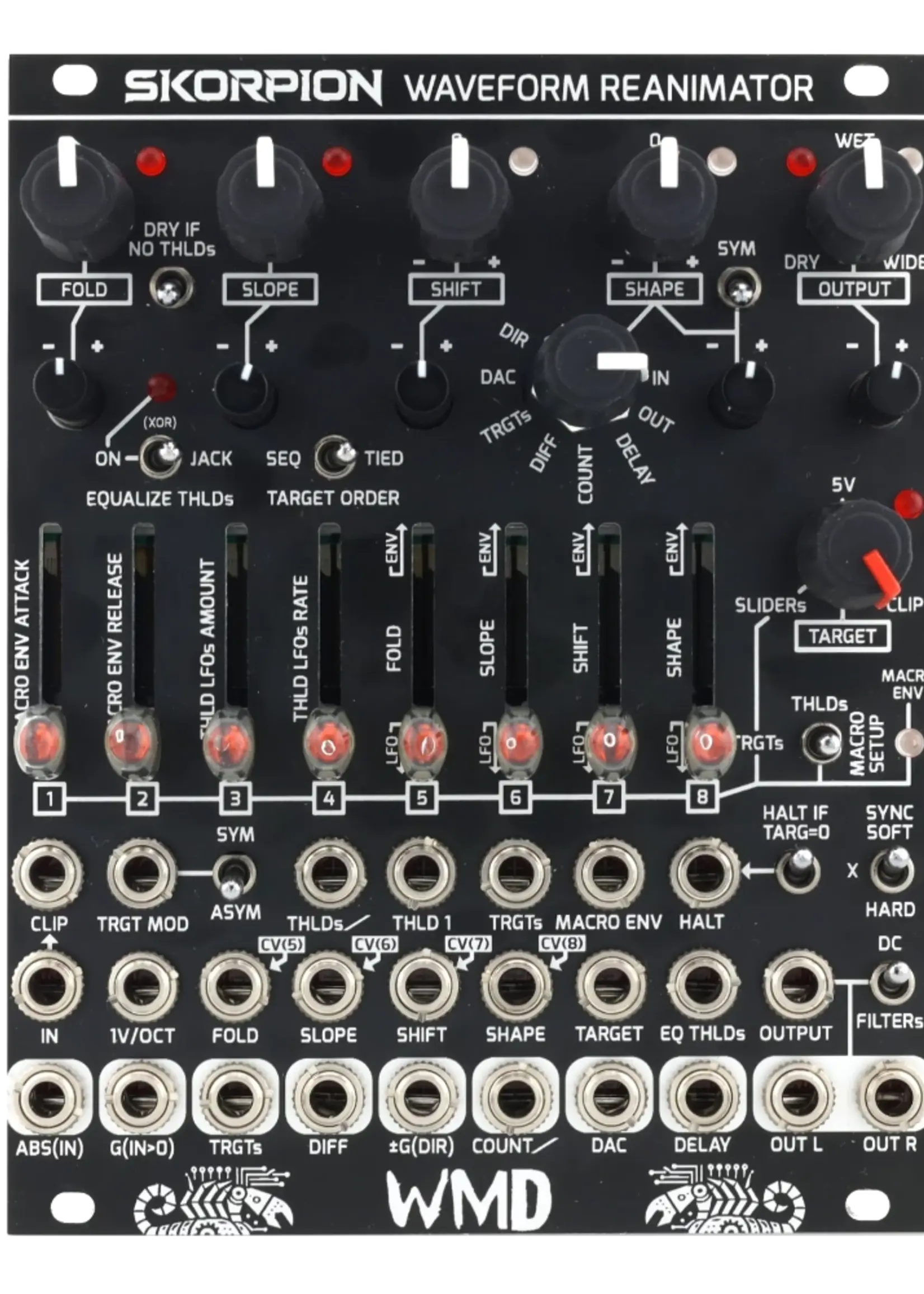 WMD SKORPION Waveform Reanimator black
