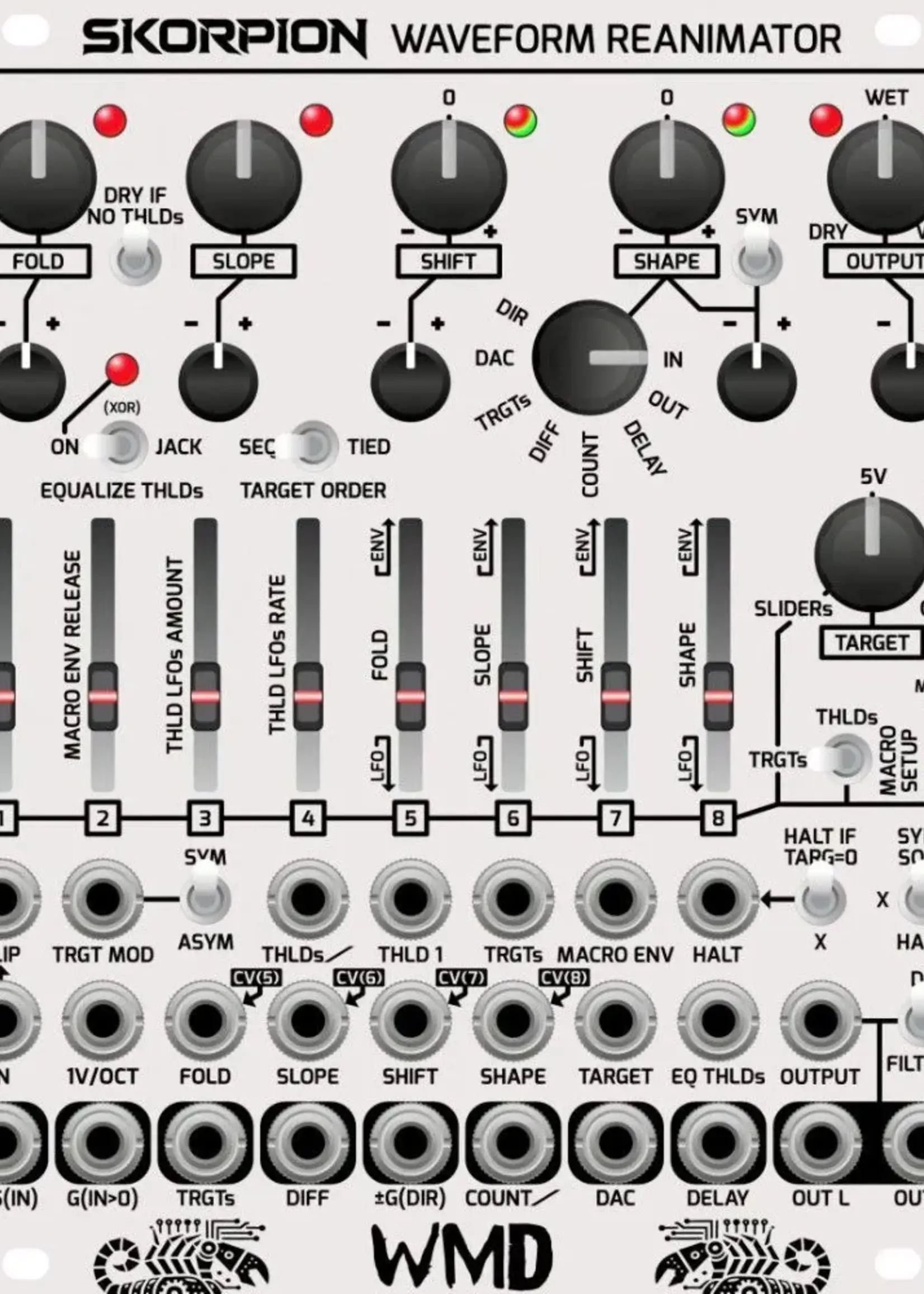 WMD SKORPION Waveform Reanimator silver
