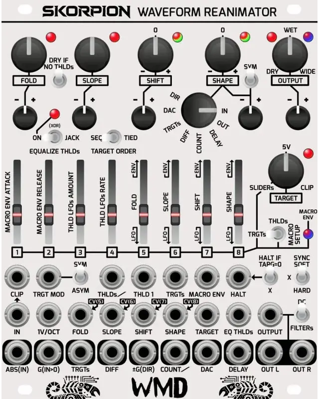 WMD  SKORPION Waveform Reanimator silver