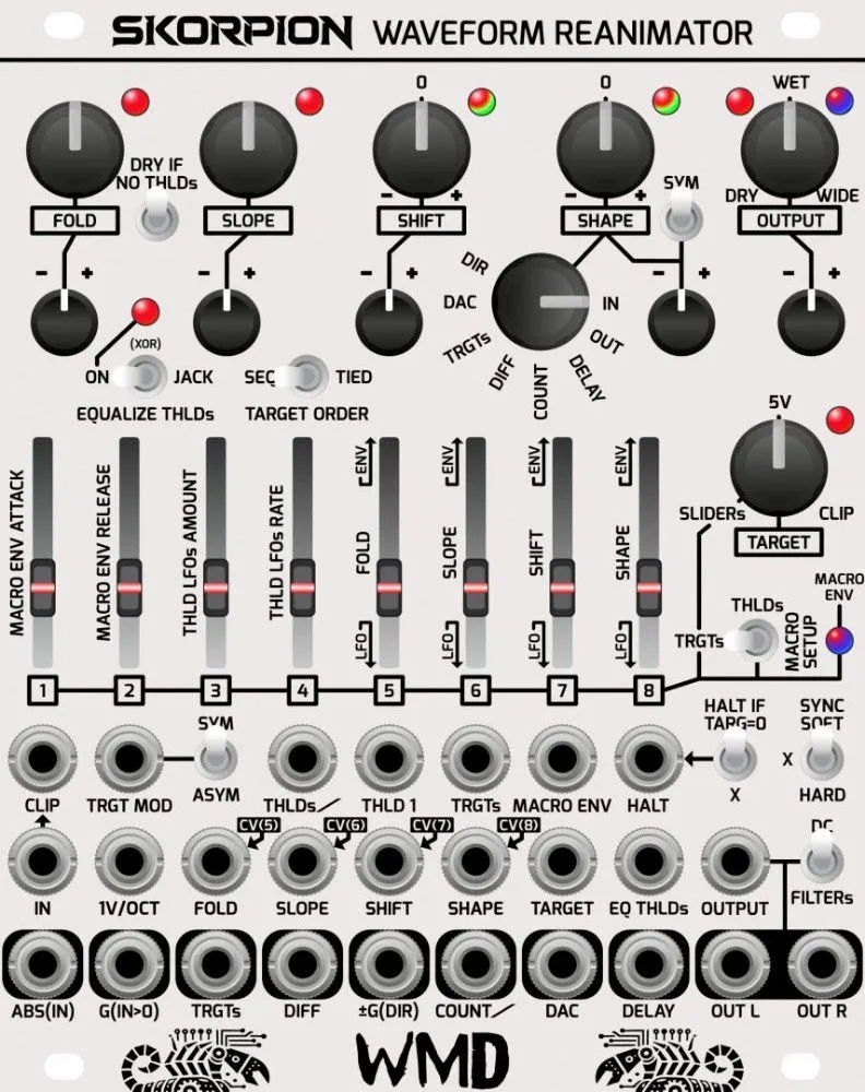 WMD  SKORPION Waveform Reanimator silver