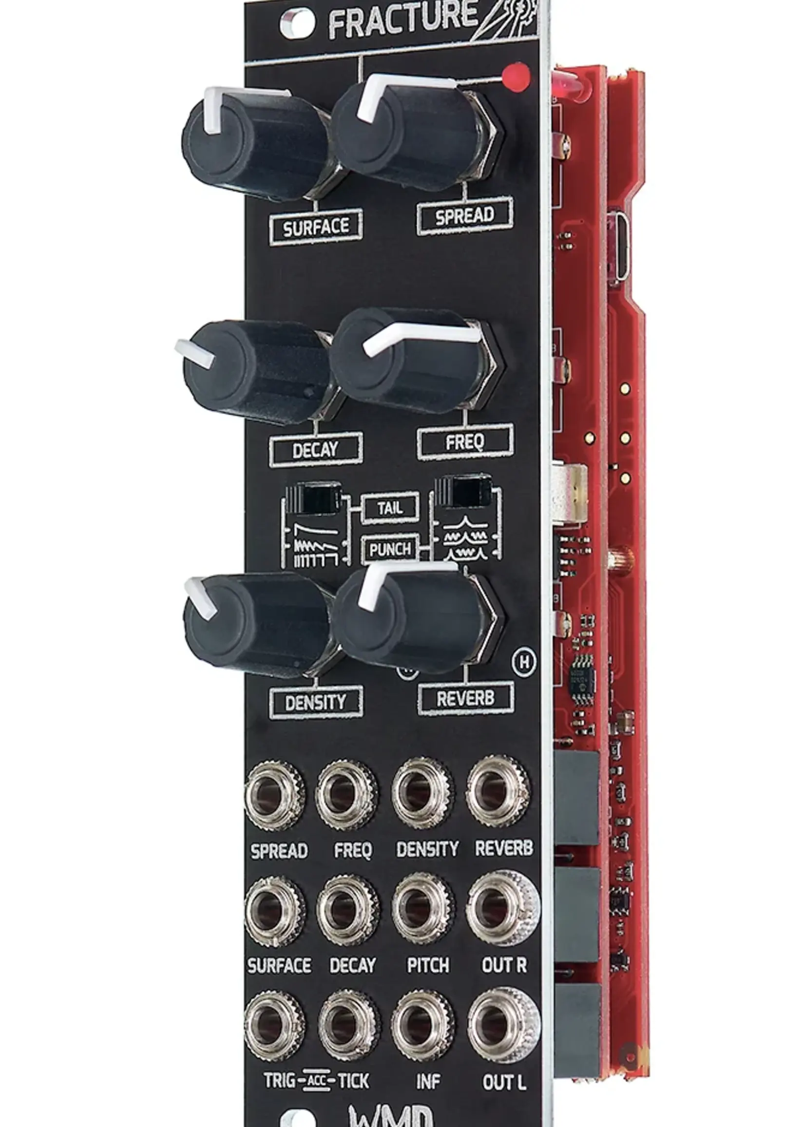 WMD FRACTURE Multi-particle crowd percussion synthesizer