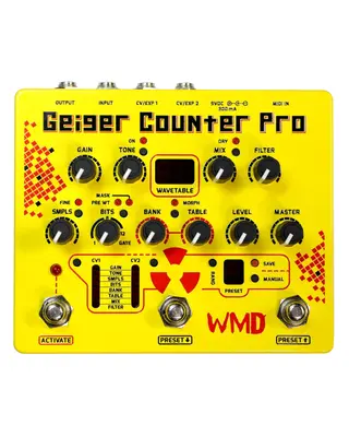 WMD GEIGER COUNTER PRO Pedal (gelb)