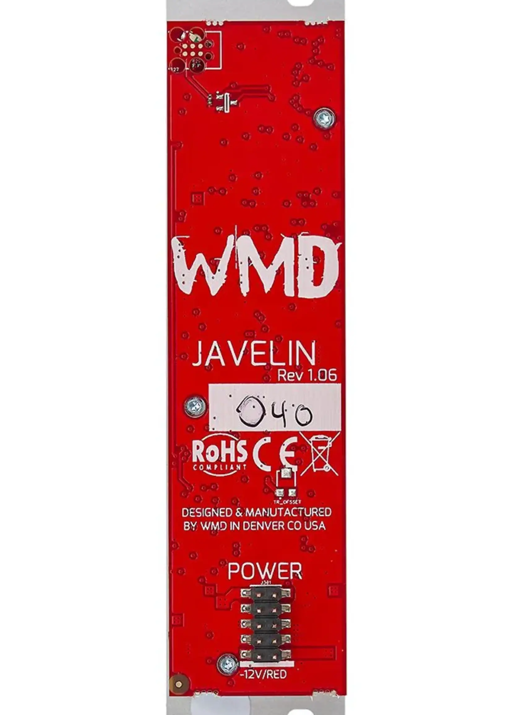 WMD JAVELIN Performance Envelope Generator