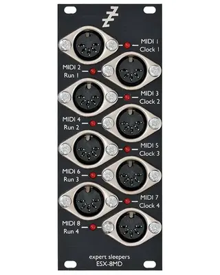 Expert Sleepers ESX-8MD MIDI/DIN Sync Eurorack Expander Module (MK2)