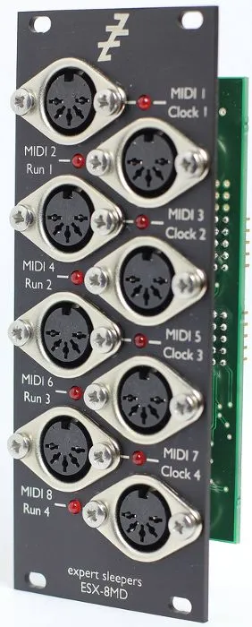 Expert Sleepers  ESX-8MD MIDI/DIN Sync Eurorack Expander Module (MK2)