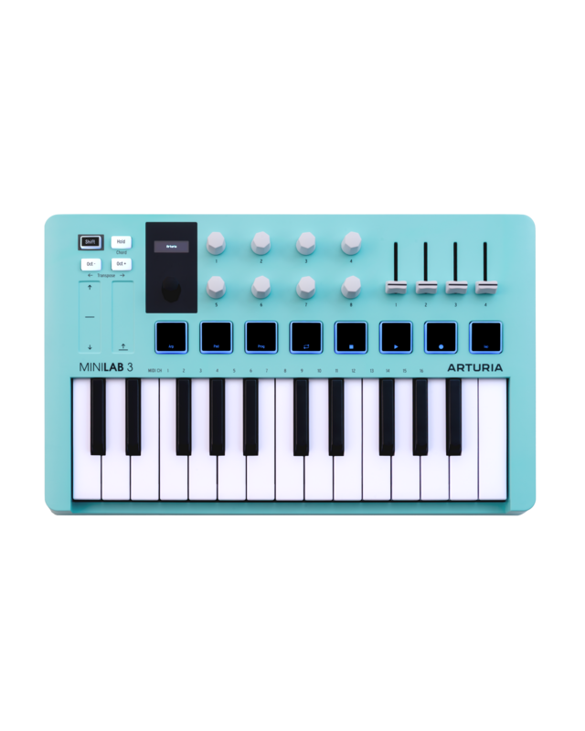 Arturia MiniLab 3 Aquamarine