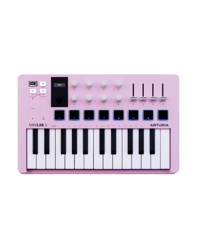 Arturia MiniLab 3 Rose Quartz