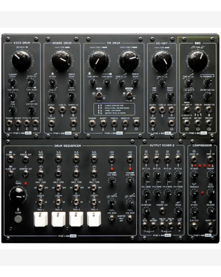 Erica Synths KONSTRUKT-8 // EDU DIY Drum System