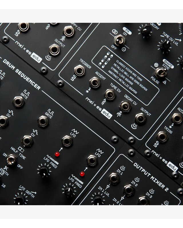 Erica Synths KONSTRUKT-8 // EDU DIY Drum System