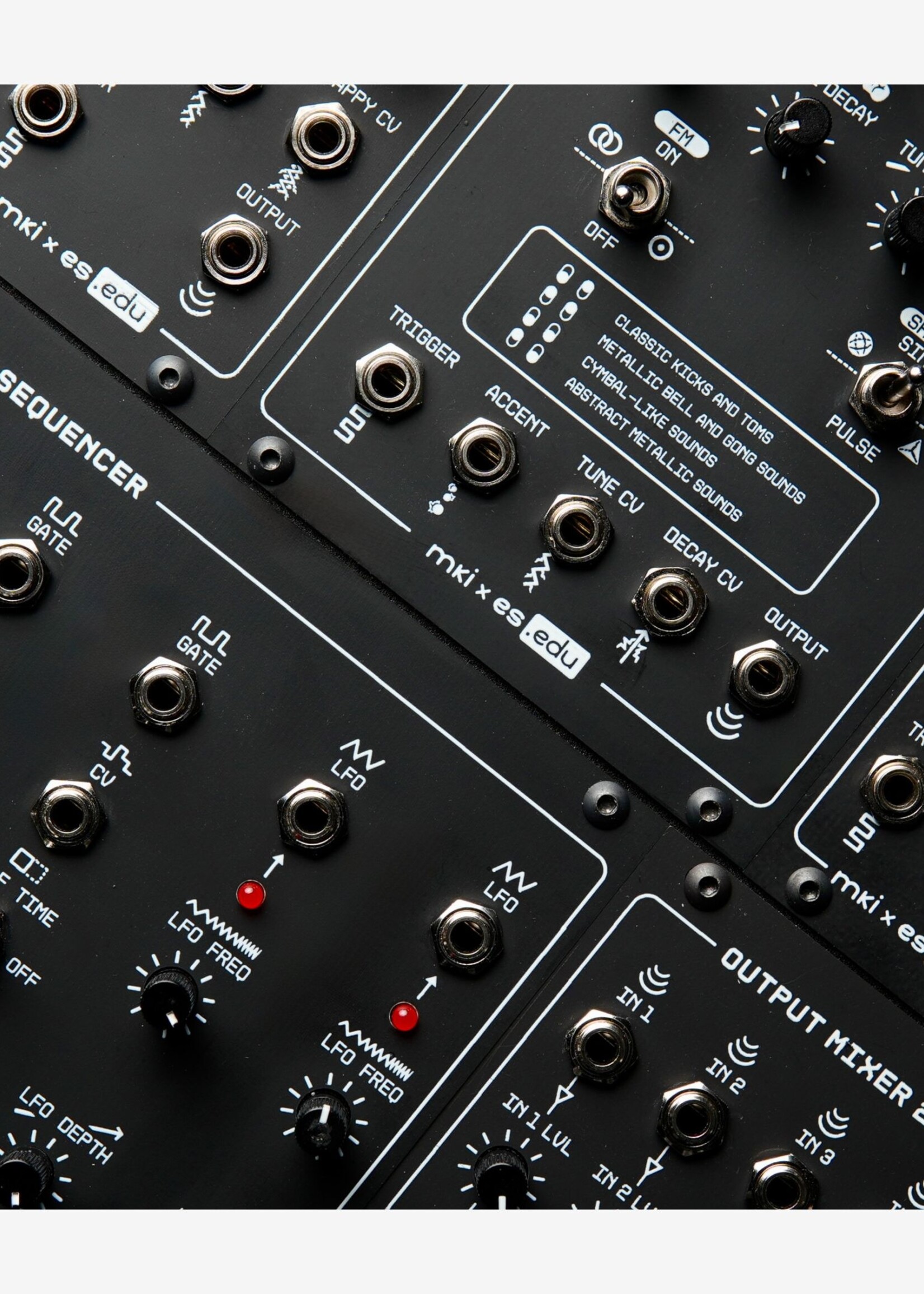 Erica Synths KONSTRUKT-8 // EDU DIY Drum System
