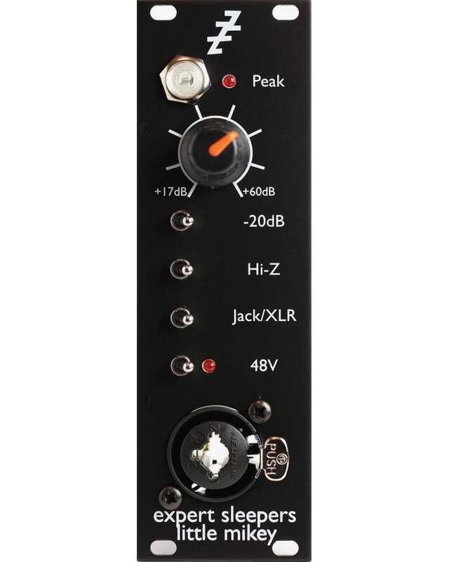 Expert Sleepers Little Mikey Eurorack Preamp Module
