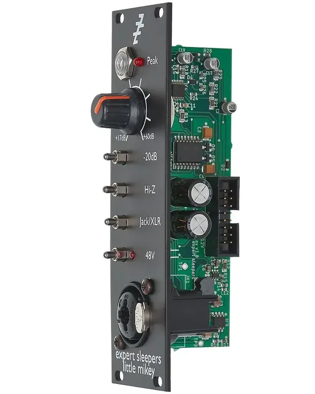 Expert Sleepers Little Mikey Eurorack Preamp Module