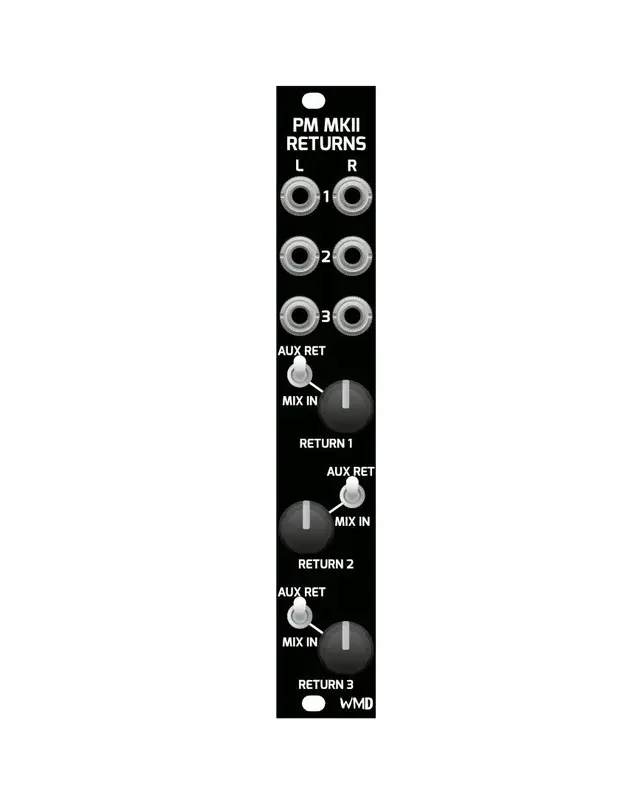 WMD PM MKII Returns (3 additional aux returns)