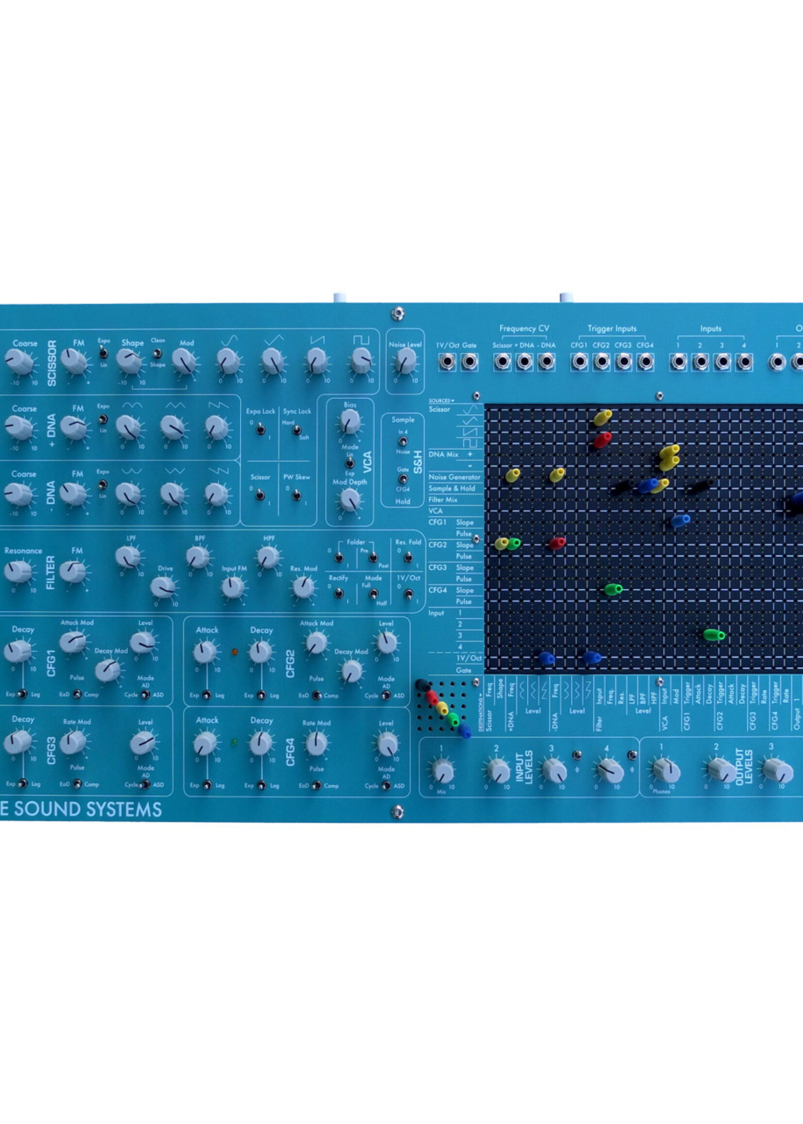 Future Sound Systems Cric Analogue Matrix-Patchable Synthesiser