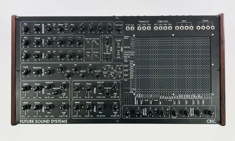 Future Sound Systems Cric Analogue Matrix-Patchable Synthesiser (Brunel Edition)