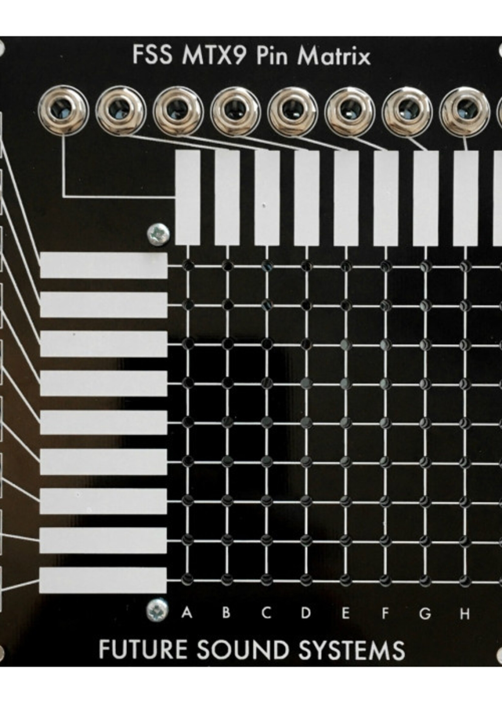 Future Sound Systems  MTX9 Eurorack Passive Pin Matrix Module
