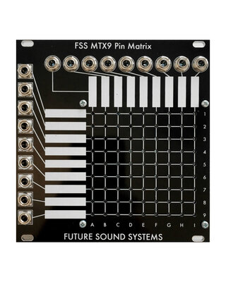 Future Sound Systems MTX9 Eurorack Passive Pin Matrix Module