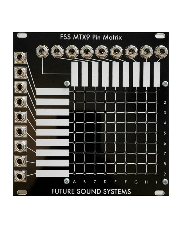 Future Sound Systems MTX9 Eurorack Passive Pin Matrix Module