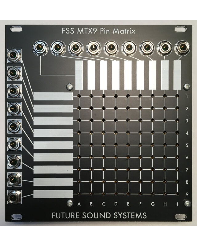 Future Sound Systems MTX9 Eurorack Passive Pin Matrix Module
