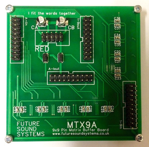 Future Sound Systems MTX9 Eurorack Passive Pin Matrix Module
