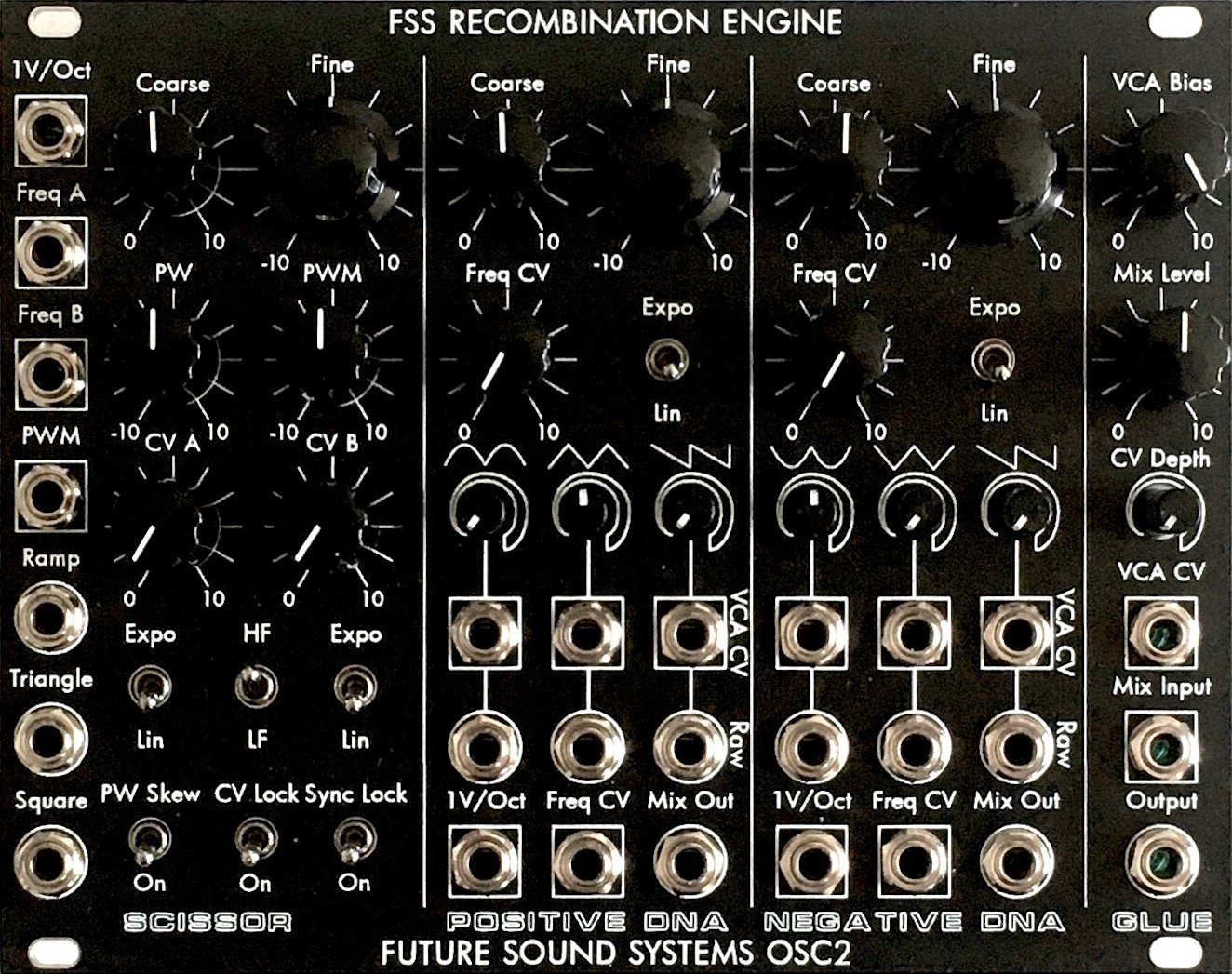 Future Sound Systems OSC2 Recombination Engine Eurorack Oscillator Module
