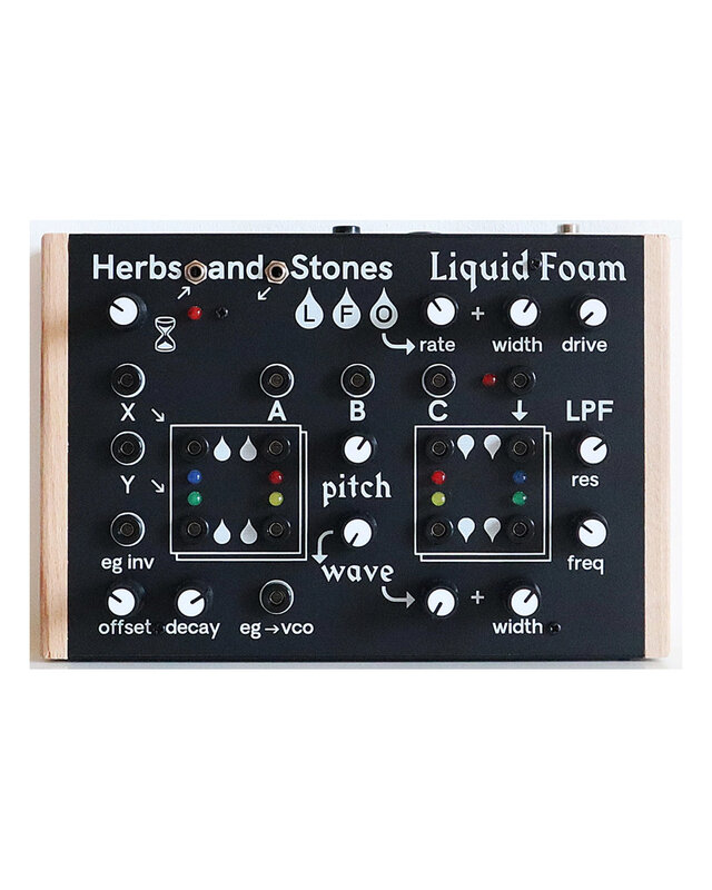 Herbs & Stones  Liquid Foam Desktop Synthesizer