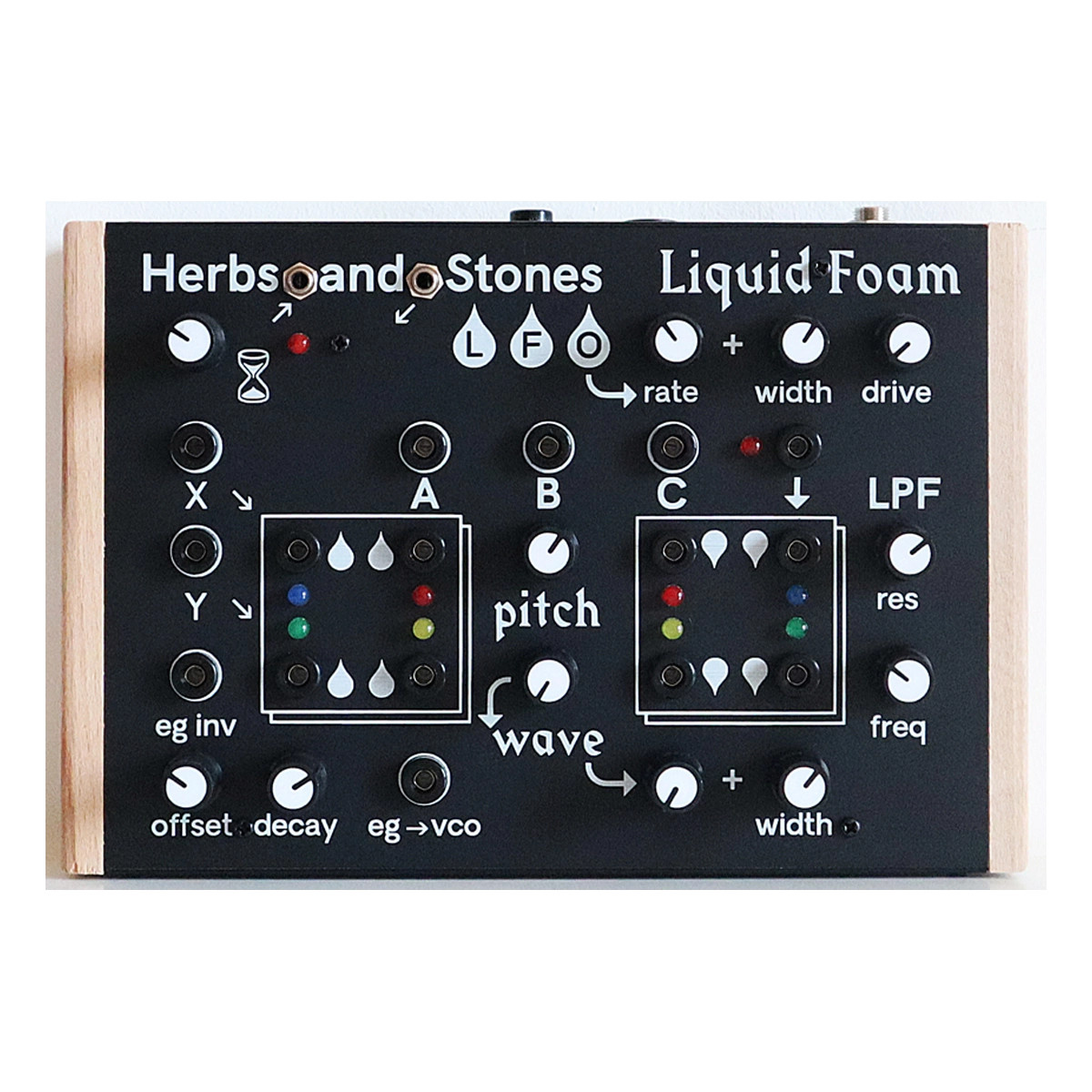 Herbs & Stones  Liquid Foam Desktop Synthesizer