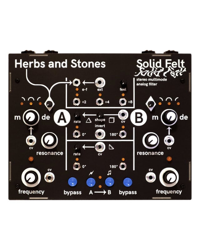 Herbs & Stones  Solid Felt Desktop Stereo Multimode Filter