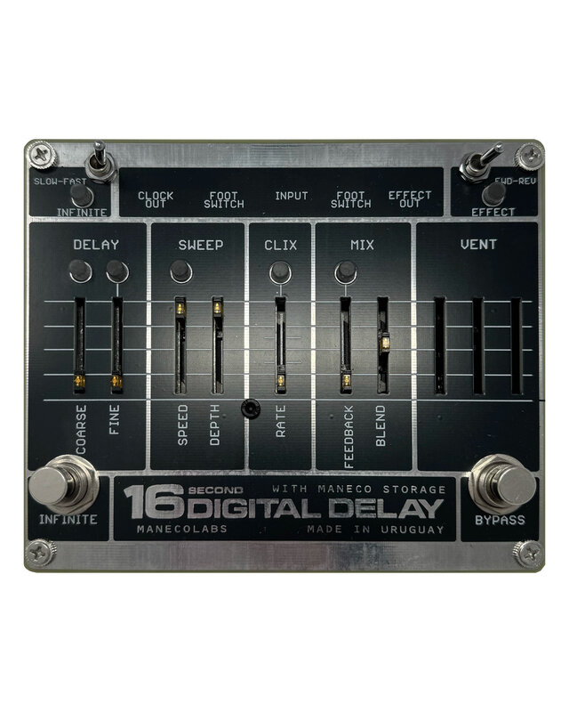 Maneco 16 Seconds Digital Delay & Looper Pedal