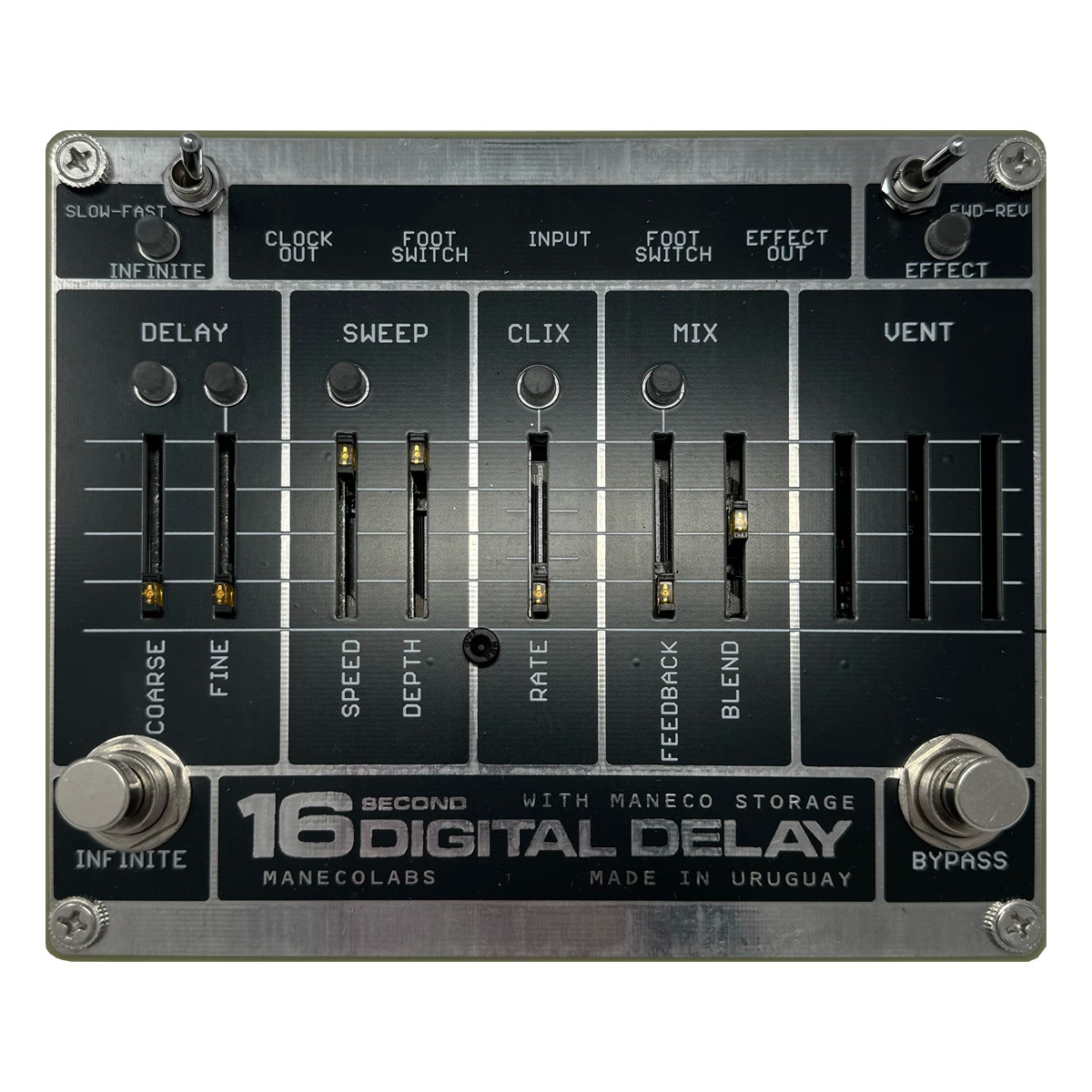 Maneco 16 Seconds Digital Delay & Looper Pedal