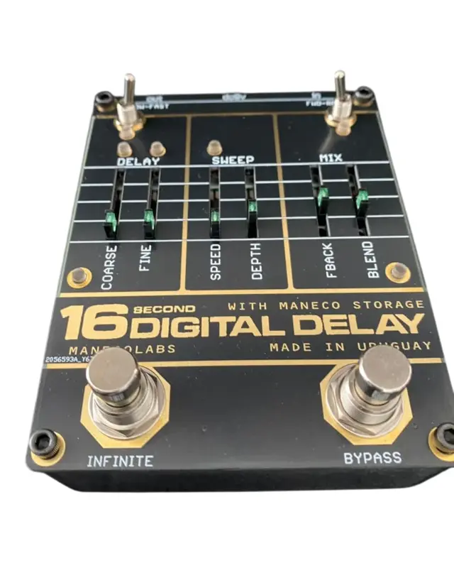 Maneco 16 Seconds Digital Delay Compact Pedal