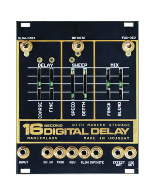 Maneco 16 Seconds Digital Delay Eurorack Module