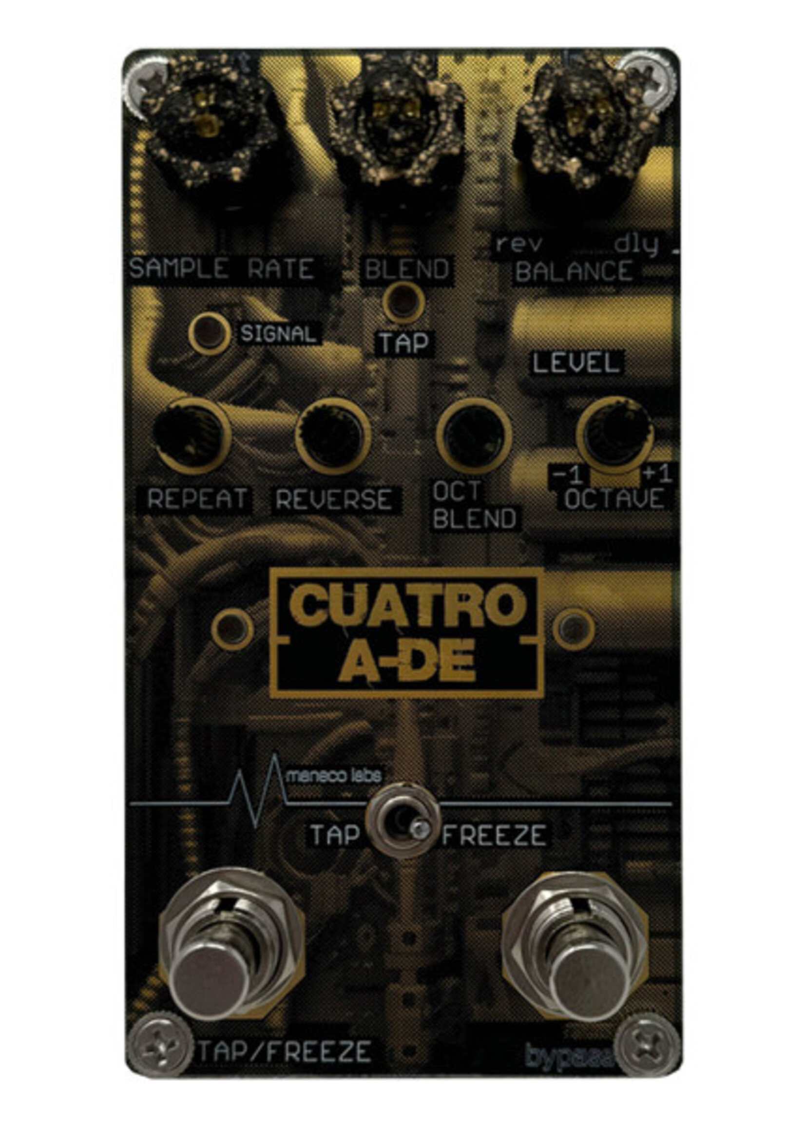 Maneco  Cuatro A DE Delay & Reverb Pedal