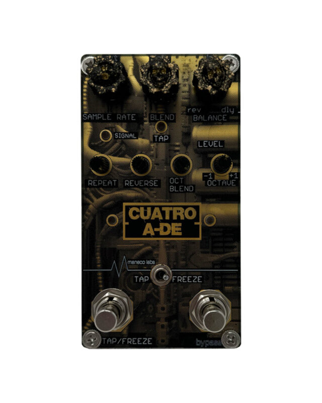 Maneco  Cuatro A DE Delay & Reverb Pedal