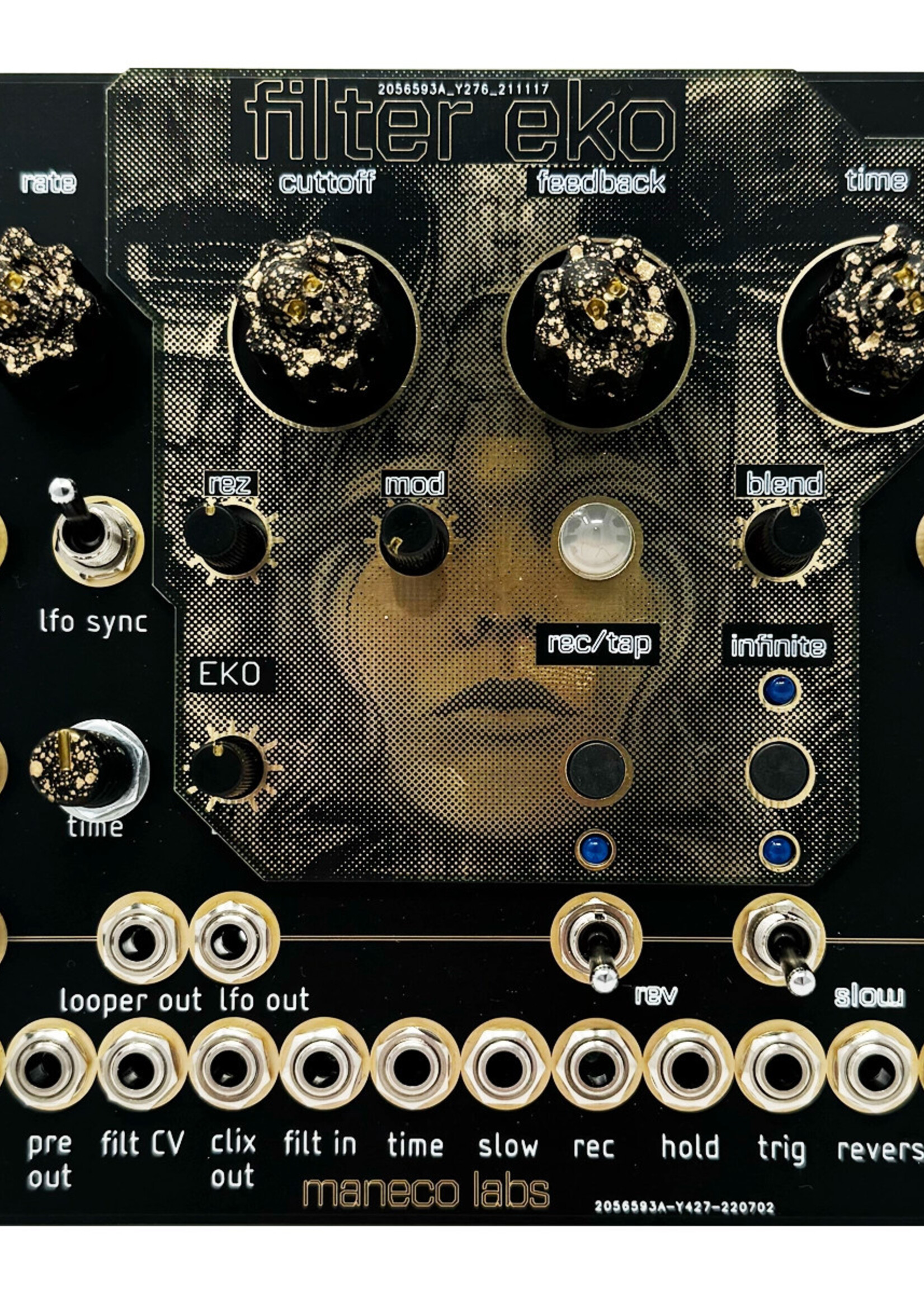 Maneco Filter Eko Eurorack Delay Module